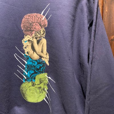 画像3: {ら} "issei okamoto" used sweat(NAVY)