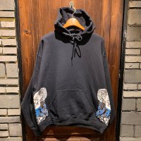 {ら} "issei okamoto" used sweat parka(BLACK)