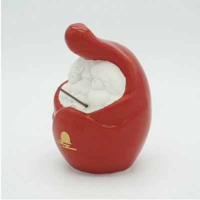 画像2: {九九谷} ツッパリダルマ　お香立て