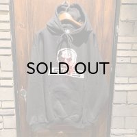 {SKULL SKATES} "GIVE BLOOD" LOGO HOOD SWEAT / BLACK
