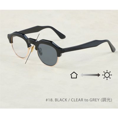 BLACK / CLEAR to GREY (調光)