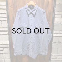 {SHUNSUKE}  used nel shirts(NAVY)