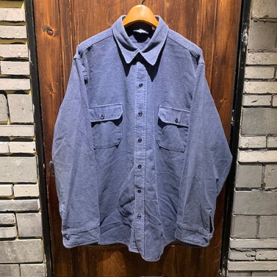 画像1: {SHUNSUKE}  used nel shirts(NAVY)