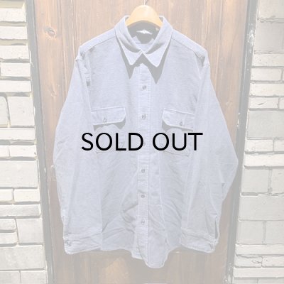 画像1: {SHUNSUKE}  used nel shirts(NAVY)