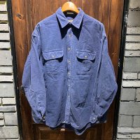 {SHUNSUKE}  used nel shirts(NAVY)