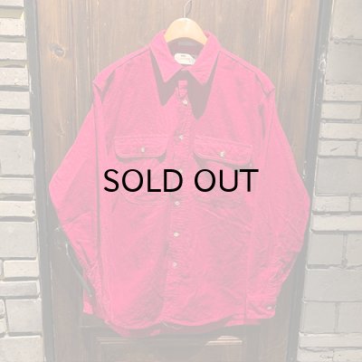 画像1: {SHUNSUKE}  used nel shirts(RED)