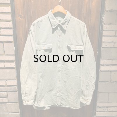 画像1: {SHUNSUKE}  used nel shirts(S.GREEN)