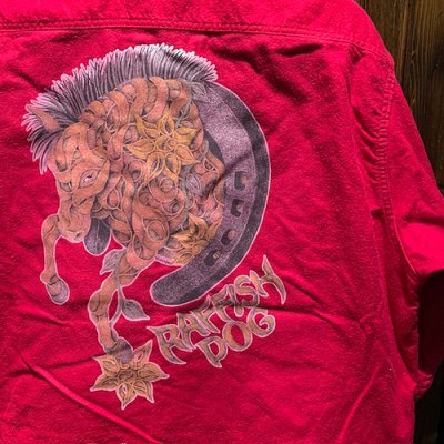 画像3: {SHUNSUKE}  used nel shirts(RED)