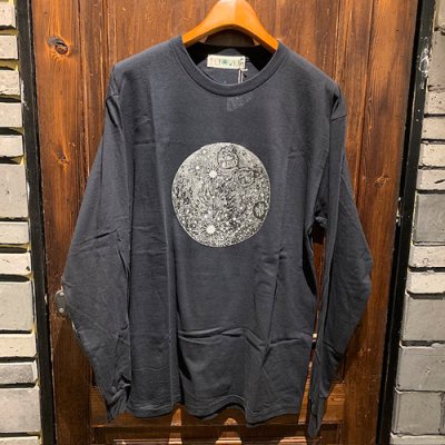画像1: {FLYOVER} Moon Long sleeve Tee