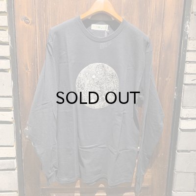 画像1: {FLYOVER} Moon Long sleeve Tee