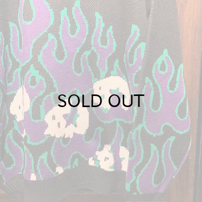 画像3: {MAGICAL MOSH MISFITS} MxMxM FIRE SWEATER