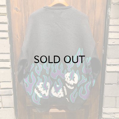 画像2: {MAGICAL MOSH MISFITS} MxMxM FIRE SWEATER
