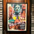 画像1:  {EROSTIKA} "The Texas Chainsaw Massacre" Silk Screen Poster(フレーム付き) (1)