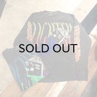 {NO MAD NUMSKULL} "LIGHTER" L/S T-SHIRTS (PEPPER)
