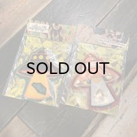 {NO MAD NUMSKULL} "UFO" FELT WAPPEN