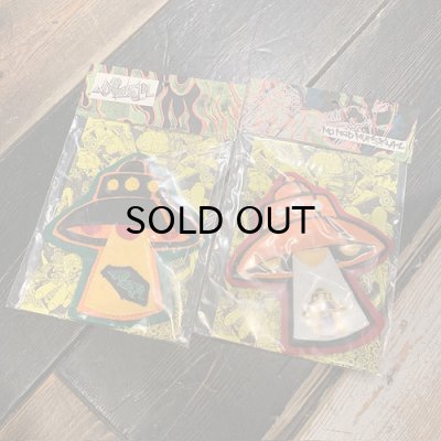 画像1: {NO MAD NUMSKULL} "UFO" FELT WAPPEN