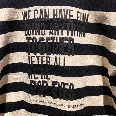 画像4: {POP EYES} CRAZY BORDER Tee LS