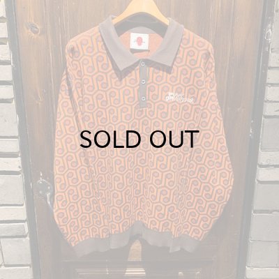 画像1: {PUNK DRUNKERS} Pdニットポロシャツ