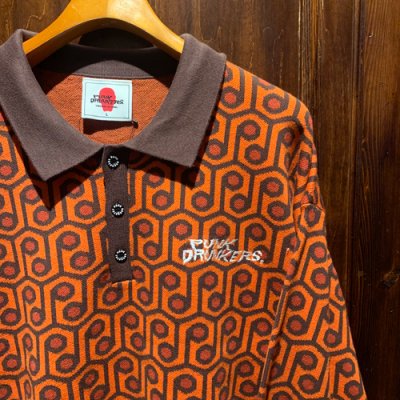 画像3: {PUNK DRUNKERS} Pdニットポロシャツ