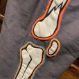 画像5: {NO MAD NUMSKULL} ORIGINAL PATTERN LONG PANTS / "FELT PATCH BONE" / GRAY (5)