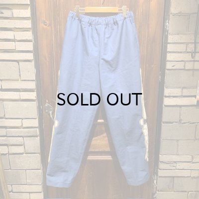 画像3: {NO MAD NUMSKULL} ORIGINAL PATTERN LONG PANTS / "FELT PATCH BONE" / BLUE