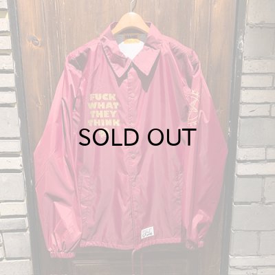 画像1: {HANG} "Church of HANG" Coach Jacket
