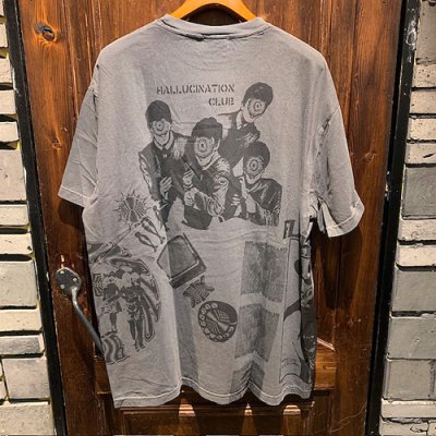 画像2: {NO MAD NUMSKULL} "HALLUCINATION CLUB" MULTI S/S T-Shirts