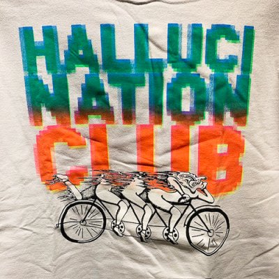 画像3: {TENKI} "HALLUCINATION CLUB" L/S T-SHIRTS (WHITE)