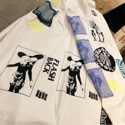 画像3: {NO MAD NUMSKULL} "HALLUCINATION CLUB" MULTI L/S T-Shirts