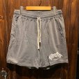 画像1: {NO MAD NUMSKULL} "HALLUCINATION CLUB" Sweat Shorts (SUMI) (1)