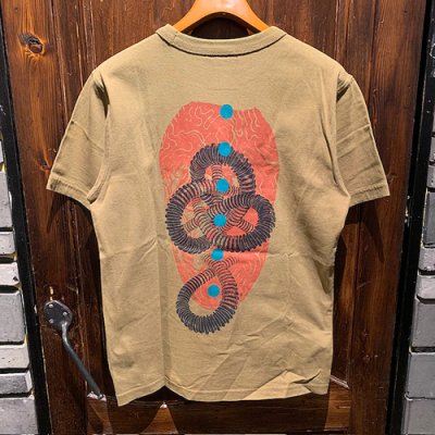 画像2: {Satoshi Ito} "HALLUCINATION CLUB" S/S T-SHIRTS (MUSTARD)