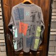 画像2: {NO MAD NUMSKULL} "HALLUCINATION CLUB" MULTI L/S T-Shirts (2)