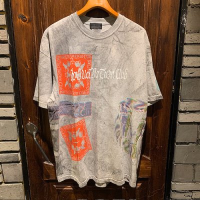 画像1: {NO MAD NUMSKULL} "HALLUCINATION CLUB" S/S T-SHIRTS (GRAY)