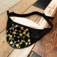 画像1: {Satoshi Ito×NO MAD NUMSKULL} ORIGINAL PATTERN WAIST POUCH (1)