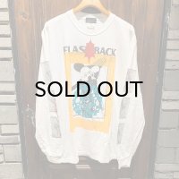 {Satoshi Ito × NO MAD NUMSKULL} "FLASH BACK" MULTI L/S T-Shirts (WHITE)