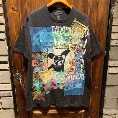 画像1: {NO MAD NUMSKULL} SPECIAL MULTI PRINT T-SHIRTS (BLACK)