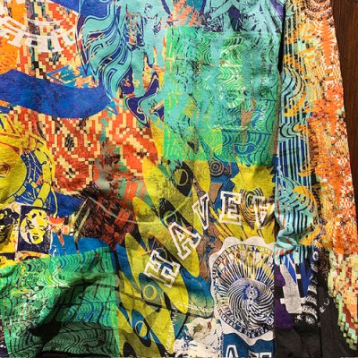 画像3: {NO MAD NUMSKULL} SPECIAL MULTI PRINT L/S T-SHIRTS (BLACK)