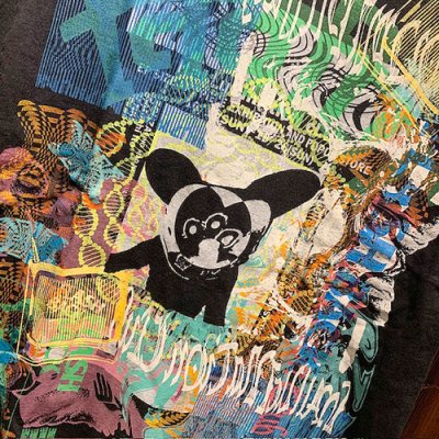 画像3: {NO MAD NUMSKULL} SPECIAL MULTI PRINT T-SHIRTS (BLACK)