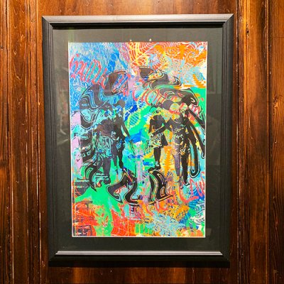 画像1: {NO MAD NUMSKULL} "HALLUCINATION CLUB" ART PEACE 02