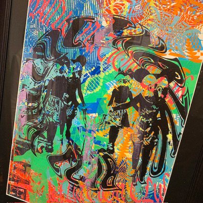 画像2: {NO MAD NUMSKULL} "HALLUCINATION CLUB" ART PEACE 02