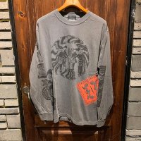 {NO MAD NUMSKULL} "HALLUCINATION CLUB" L/S T-SHIRTS (SUMI)