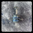 画像1: {HANG} JESUS HAMBURRGER pendant head / German Silver×Brass (1)