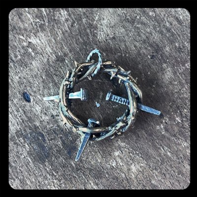 画像1: {HANG} The Golgoda Pendant Head / German Silver×Brass