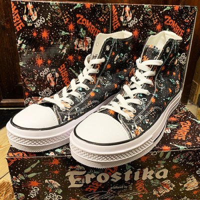 画像1: {EROSTIKA} “Zombie” high cut sneakers