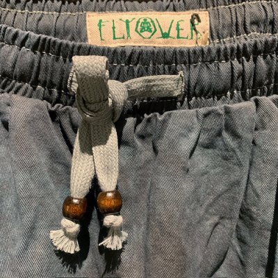 画像3: {FLYOVER} 染 9部丈 wide pants