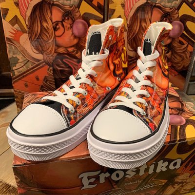 画像1: {EROSTIKA} “Roller Girl GT” high cut sneakers