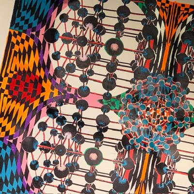 画像2: {Satoshi Ito} "HALLUCINATION CLUB" Canvas BIG Poster 