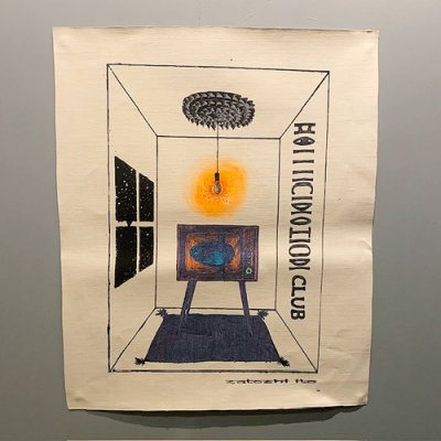 画像1: {Satoshi Ito} "One Room" Canvas Poster 02