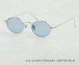  SILVER TITANIUM / GREYISH BLUE