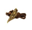 画像3: {FLYOVER} Leaf eye Pendant top ＜Brass＞ (3)